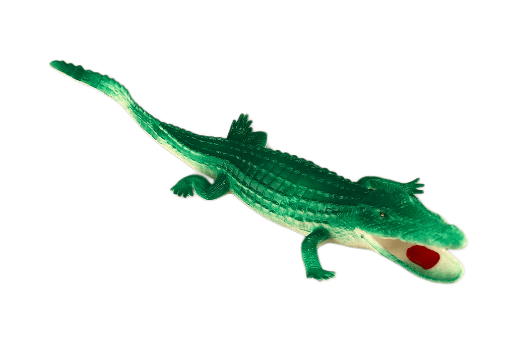 Bright Green Gator, Natural Selections Inc, Wholesale Toys